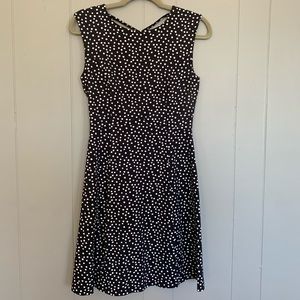 Title nine steadfast dress in black polka dot